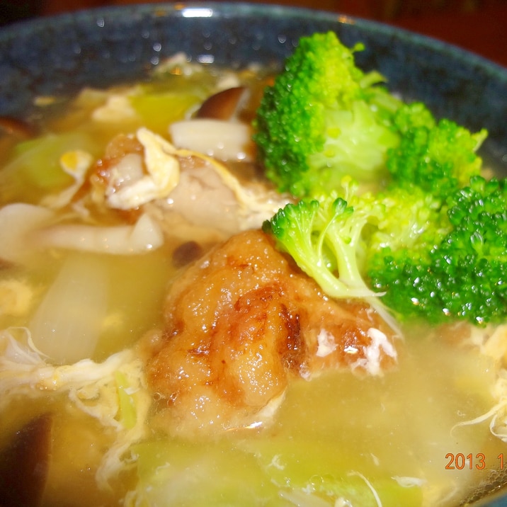 唐揚げdeスープ